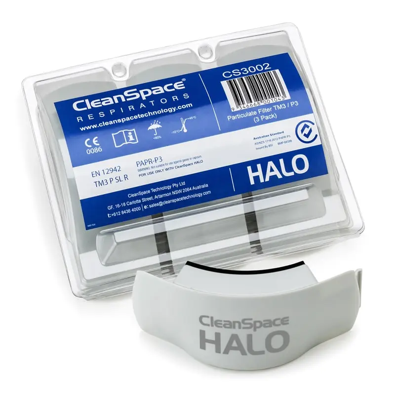 Cleanspace Filter für CleanSpace HALO Power Units Staub