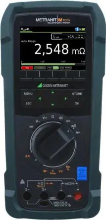 Produktfoto 1 von Gossen Metrawatt M272S Tragbar Digital Multimeter Echteffektivwert, CAT III, CAT IV 1 kV ac / 3 mA ac 3 mA dc, 3000 mΩ