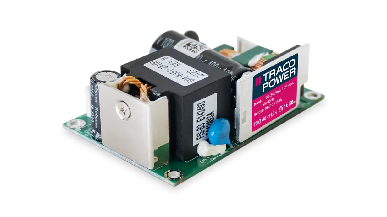 Produktfoto 1 von TRACOPOWER TXO AC/DC-Netzteil, 48V dc / 940mA 45W 120 → 370V dc