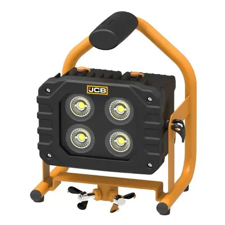 Produktfoto 1 von JCB LED Industrie-Baustellenleuchte Arbeitslicht, IP65 100V, 240 V Wiederaufladbar / 40 W 4000 lm