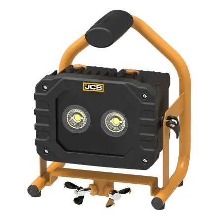 Produktfoto 1 von JCB LED Industrie-Baustellenleuchte Arbeitslicht, IP65 100V, 240 V Wiederaufladbar / 20 W 2000 lm