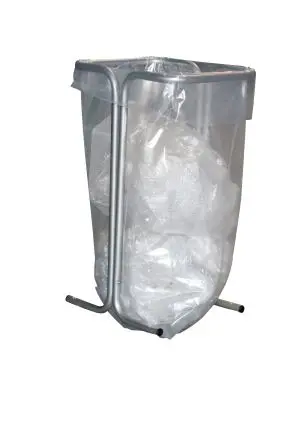 Produktfoto 1 von FIMM FIMM Müllbeutelhalter 120L Grau T 400 mm H. 800 mm B. 470mm ø 25 mm