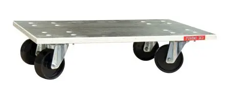 Produktfoto 1 von FIMM Transportwagen Holz, 350 kg Last, 400mm x 600 mm x 400 mm