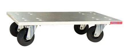 Produktfoto 1 von FIMM Transportwagen Holz, 210 kg Last, 400mm x 600 mm x 400 mm