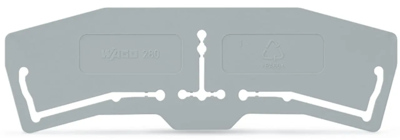 Produktfoto 1 von WAGO 280 Plattenbefestigung