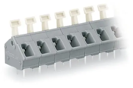 Produktfoto 1 von WAGO 256 Leiterplattensteckverbinder, 2-polig / 2-reihig, Raster 7.62 mm