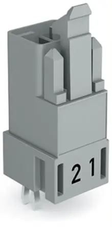 Produktfoto 1 von WAGO Stecker Leiterplattensteckverbinder für PCB, WINSTA MINI