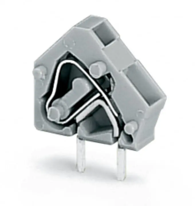 WAGO 236 Printklemme / Stecker, für Durchsteckmontage, 1-polig / 1-reihig, Raster 5/5.08mm