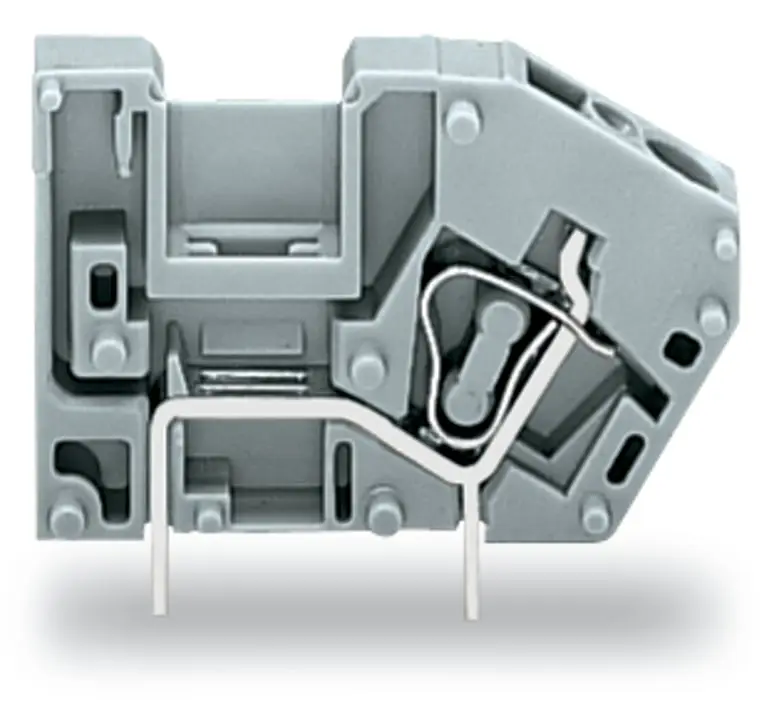 WAGO 742 Leiterplattensteckverbinder / Stecker, für Durchsteckmontage, 1-polig / 3-reihig, Raster 5mm