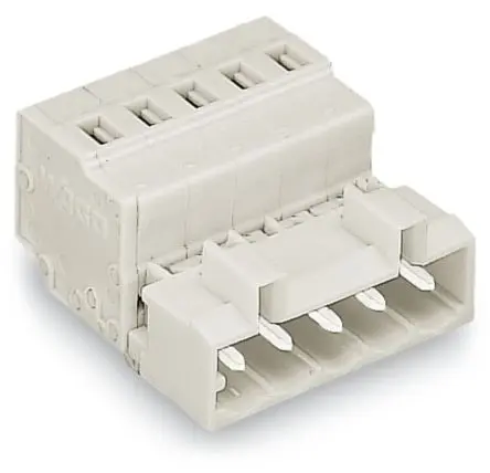 Produktfoto 1 von WAGO 721 Beleuchtungssteckverbinder, Kabel Stecker, Stecker für Beleuchtung, Zugfederklemme 12A, Kontakte: 2, Anz.Ausl.