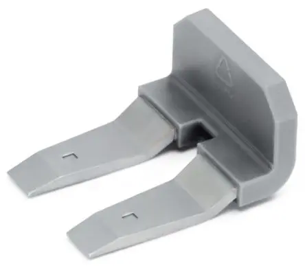 Produktfoto 1 von WAGO 285 Jumper für Schienenmontierte Klemmenblöcke, AEx eb II C bzw. Ex eb II C