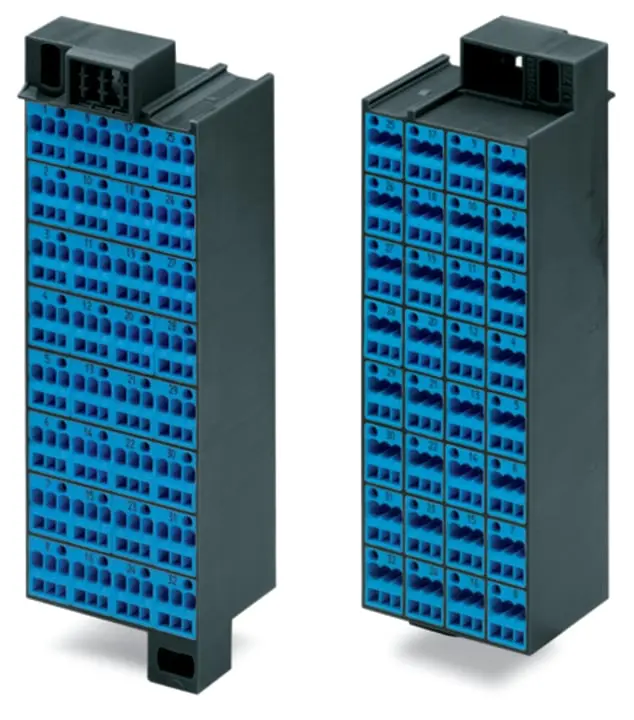 Produktfoto 1 von WAGO 726 Klemmenleiste Blau, Grau, 1.5 mm², 50 V Zugfederklemme Ex i