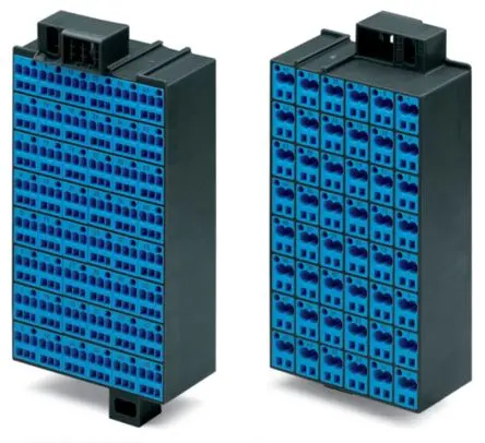 Produktfoto 1 von WAGO 726 Klemmenleiste Blau, Grau, 2.5mm², 50V Zugfederklemme Ex i