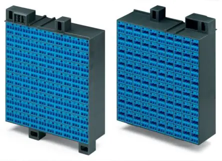 Produktfoto 1 von WAGO 726 Klemmenleiste 1 Dunkelgrau, 1.5mm², 50V Zugfederklemme Ex i