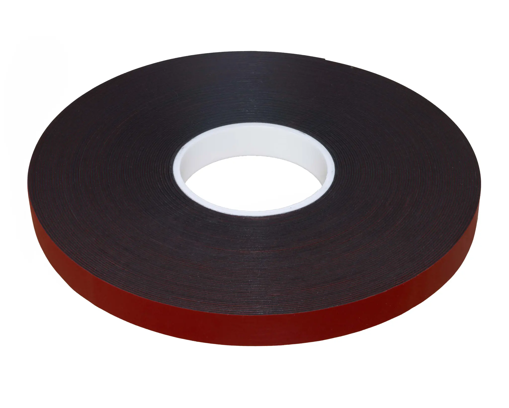 Produktfoto 1 von RS PRO Acrylschaum Schaumstoff Klebeband doppelseitig, Schwarz, Stärke 1.1 mm, 19 mm x 33 m, 33 N/cm