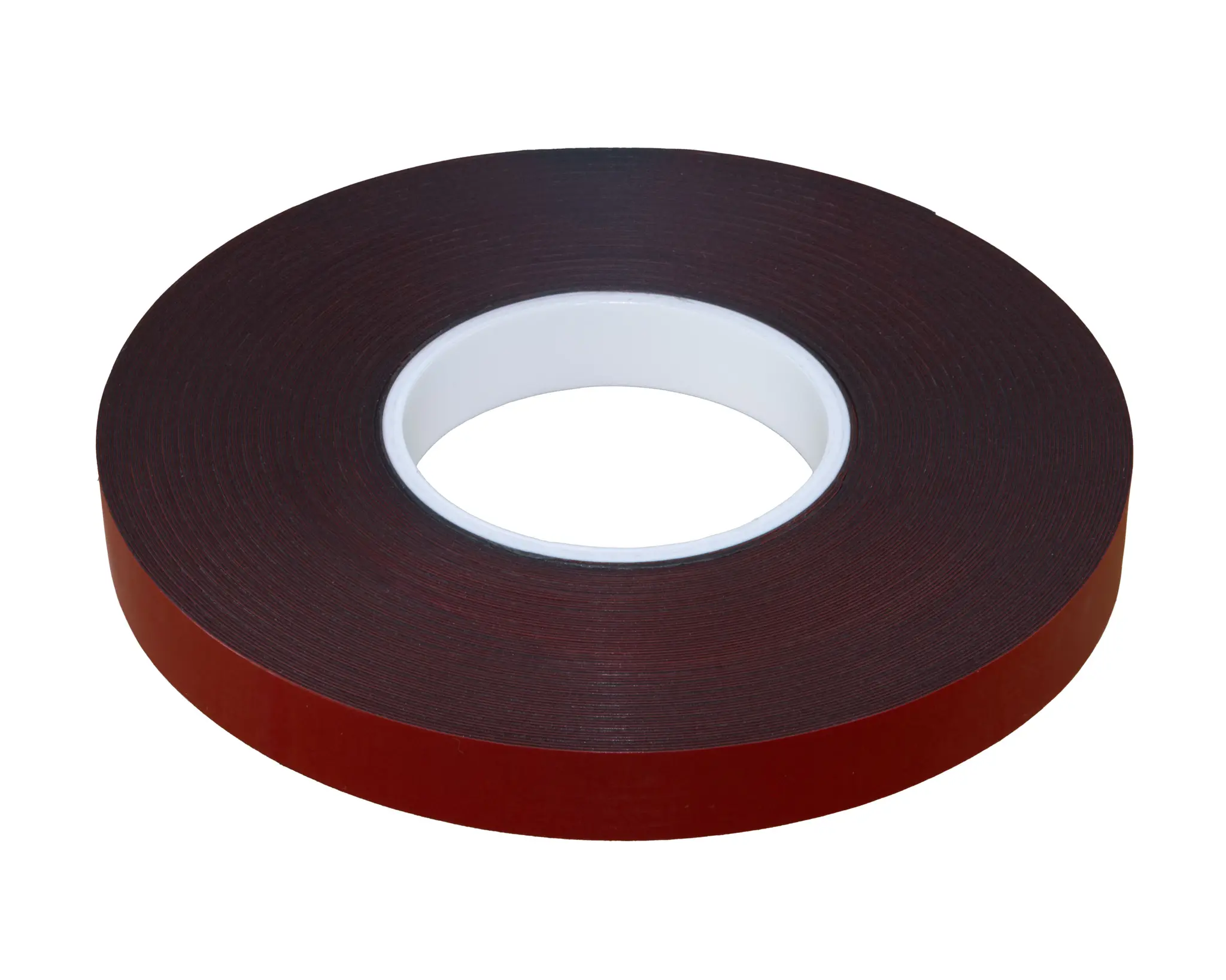 Produktfoto 1 von RS PRO Acrylschaum Schaumstoff Klebeband doppelseitig, Schwarz, Stärke 0.6 mm, 25 mm x 33 m, 31 N/cm