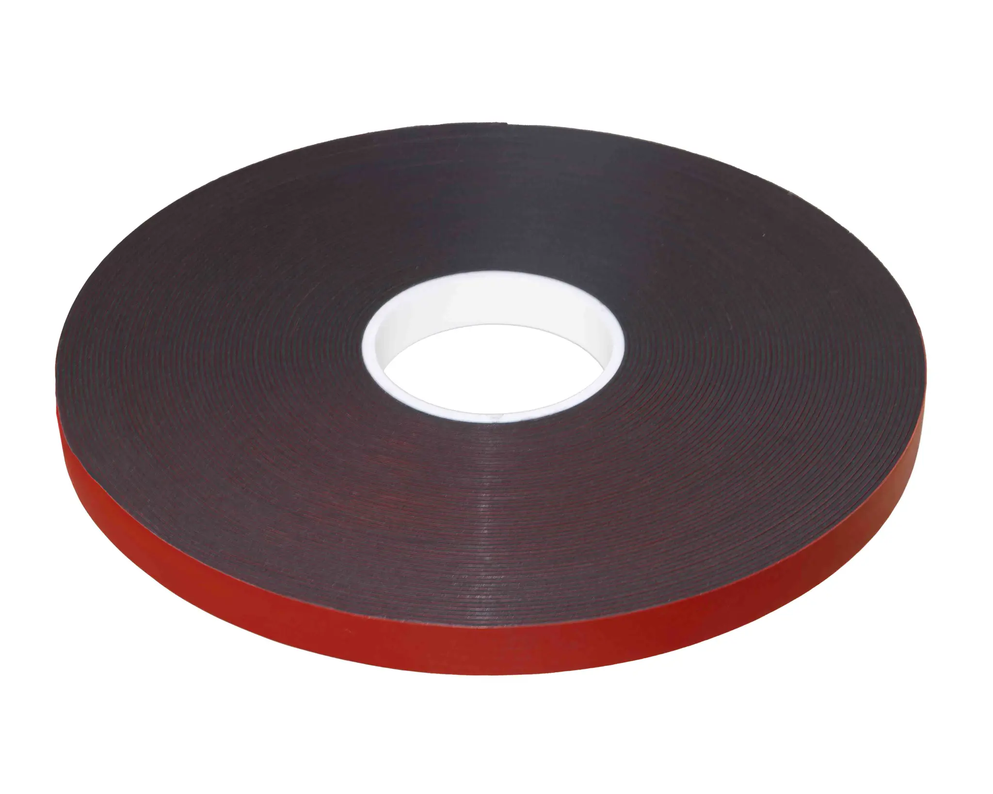 Produktfoto 1 von RS PRO Acrylschaum Schaumstoff Klebeband doppelseitig, Schwarz, Stärke 1.6 mm, 25 mm x 33 m, 33 N/cm