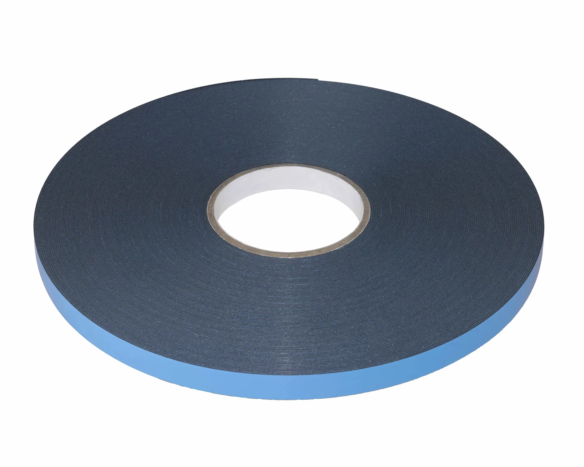 Produktfoto 1 von RS PRO Polyethylenschaum Schaumstoff Klebeband, Schwarz, Stärke 0.8 mm, 9 mm x 50 m, 9 N/cm