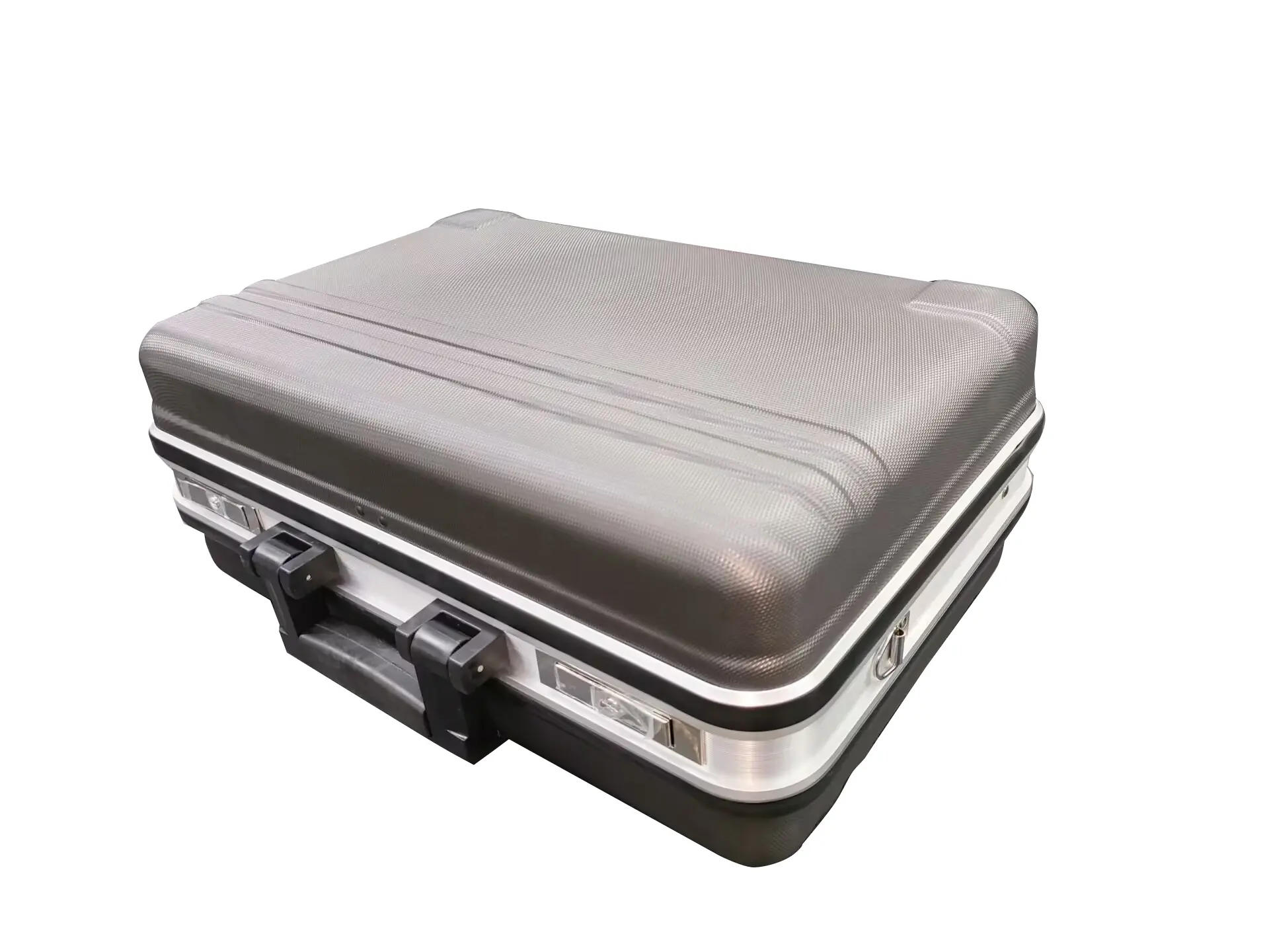 Produktfoto 1 von RS PRO ABS Werkzeugkoffer Werkzeugkoffer im Aktentaschenformat Schwarz, 4 Schubladen, L. 320 mm B. 485 mm H. 185 mm, 4.9