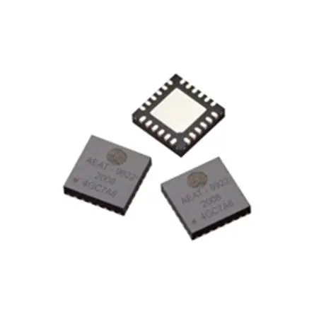 Produktfoto 1 von Broadcom Näherungsschalter 1-Achsen Oberfläche 3 V 5.5V SSI, SPI Bipolar 1 MHz Inkrementalgeber QFN-24 24-Pin