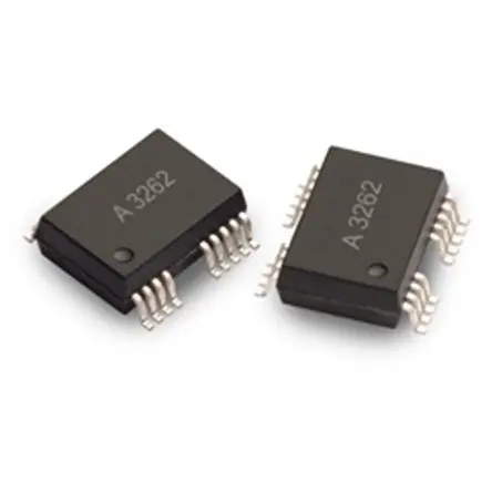 Produktfoto 1 von Broadcom ACFJ-3262, AEC-Q100 Oberfläche 2 Optokoppler DC-In, 18-Pin SO, Isolation 5000 V eff.