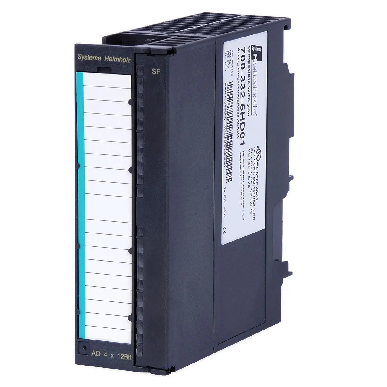 Produktfoto 1 von Helmholz AEA 300 Analoges Ausgangsmodul für Analoge Aktuatoren / 2 x 700-332 Analog Ausgang 24 V