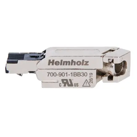 Produktfoto 1 von Helmholz GmbH & Co. KG 901-1BB Buchse Ethernet-Steckverbinder, 1-Port 145°