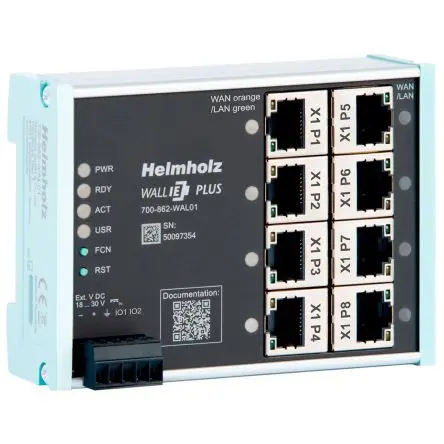 Produktfoto 1 von Helmholz GmbH & Co. KG Industrial NAT Gateway/Firewall GateWay