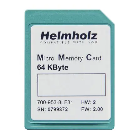 Produktfoto 1 von Helmholz GmbH & Co. KG 953-8LF MicroSD Micro-Speicherkarte für serie 300