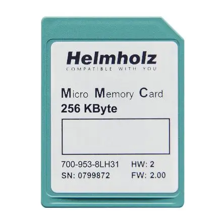 Produktfoto 1 von Helmholz GmbH & Co. KG 953-8LH MicroSD Micro-Speicherkarte für serie 300