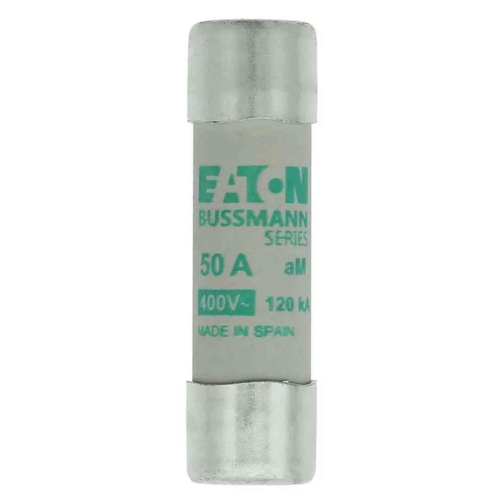 Produktfoto 1 von Eaton Eaton Bussmann Patronensicherung AM / 50 A 14 x 51 mm 400V Keramik Motorschutz-Zubehör