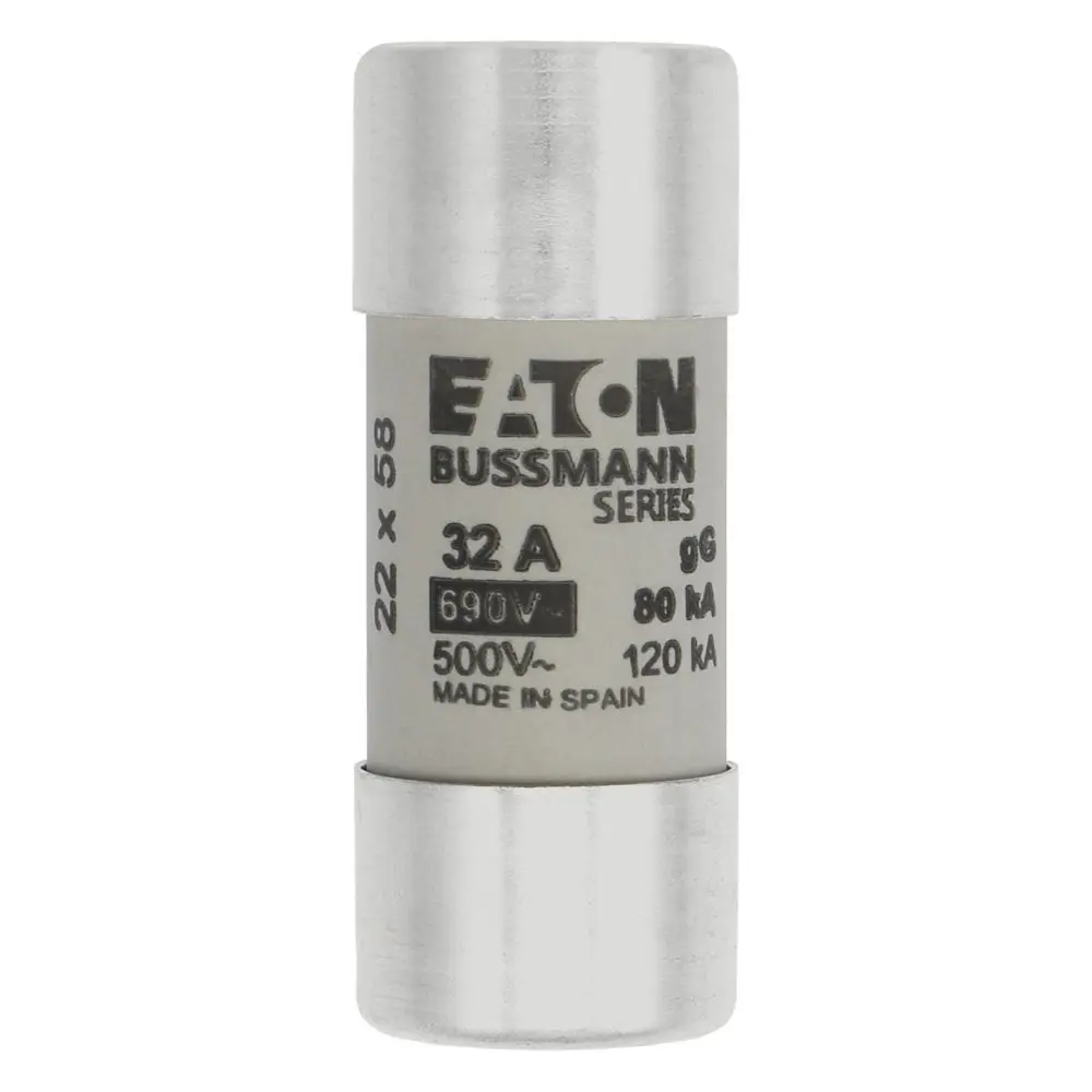 Produktfoto 1 von Eaton Eaton Bussman Patronensicherung / 32 A 22 x 58 mm 690V gG, gL