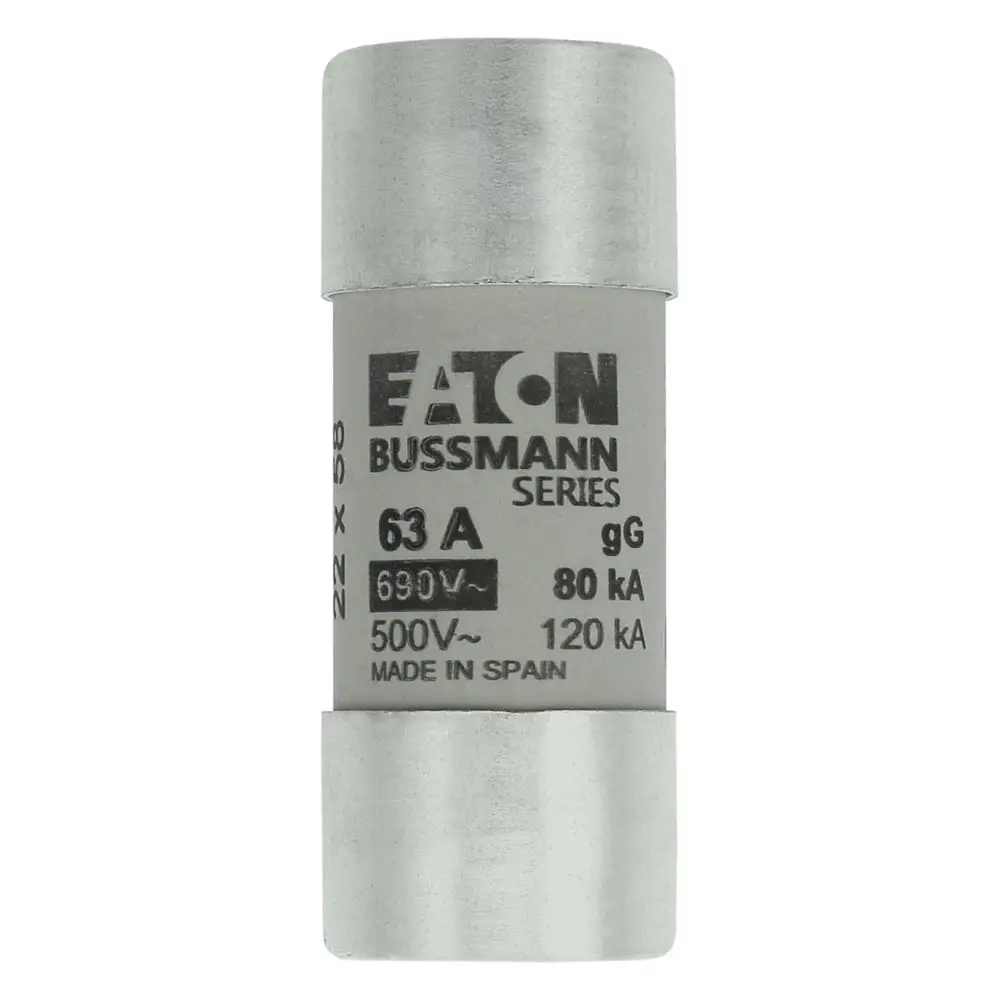 Produktfoto 1 von Eaton Eaton Bussman Patronensicherung 22 x 58 mm 690V 63 A gL, gG