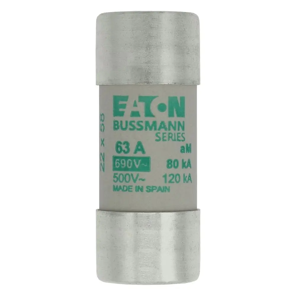 Produktfoto 1 von Eaton Patronensicherung AM / 63 A 22 x 58 mm 690V Keramik Motorschutz-Zubehör