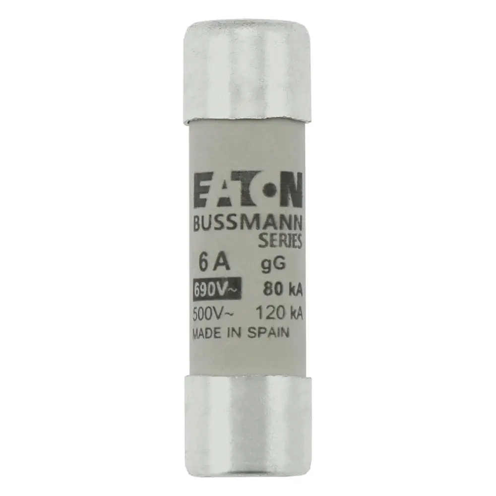 Produktfoto 1 von Eaton Eaton Bussman Patronensicherung / 6 A 14 x 51 mm 690V gL, gG