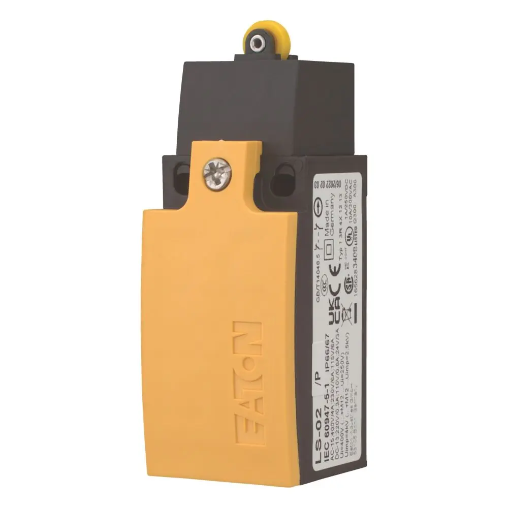 Produktfoto 1 von Eaton LS Schalter, Rollen, 2 NC (Öffner), 2 Öffner, IP66, IP67, 6A