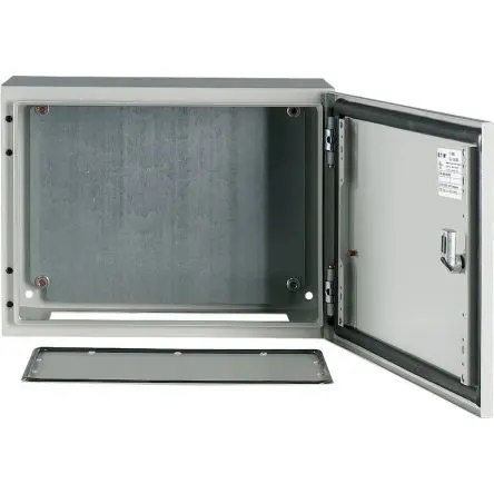 Produktfoto 1 von Eaton xEffect CS Stahl Wandanschlusskasten Hellgrau IP66, HxBxT 300 mm, 400 mm x 200 mm