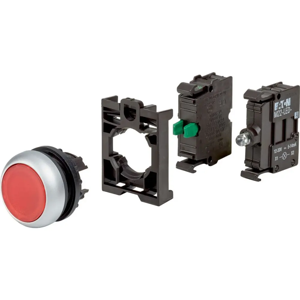 Produktfoto 1 von Eaton RMQ-Titan Druckschalter Beleuchtet Ø 50 mm Rot, IP40