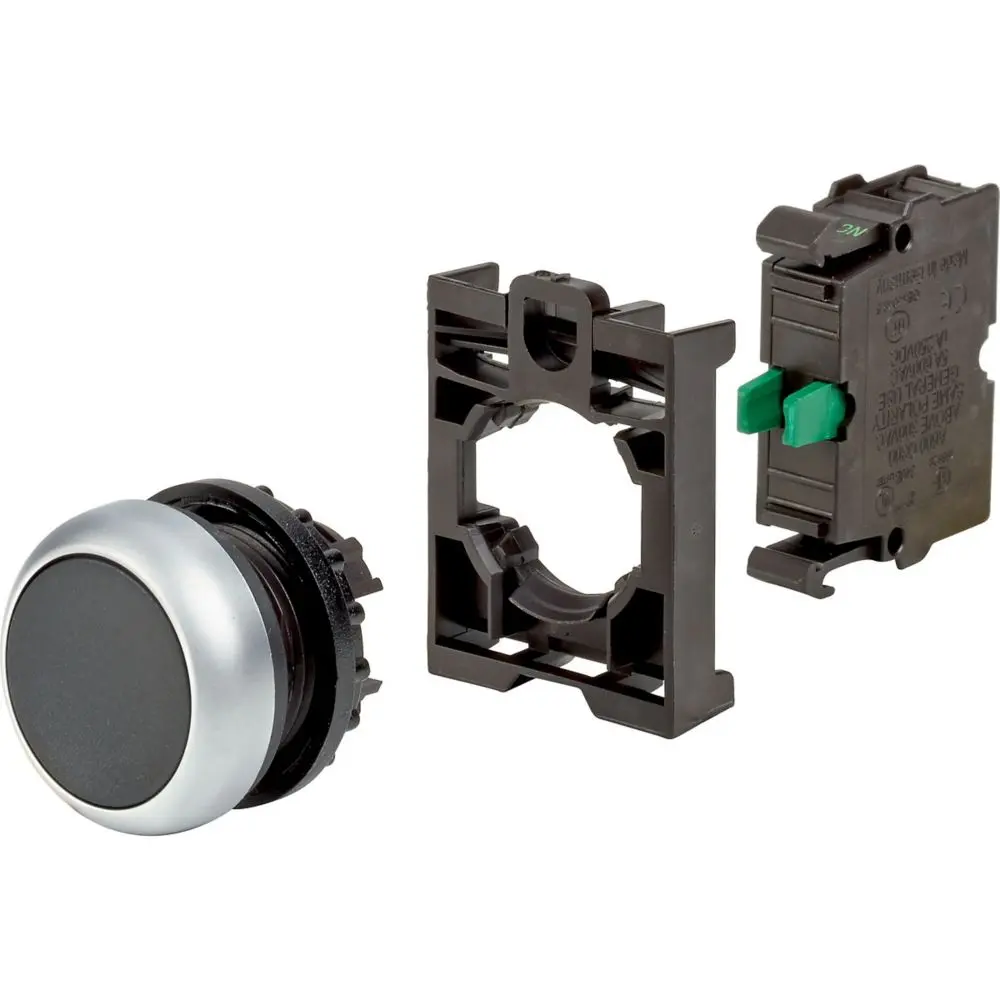 Produktfoto 1 von Eaton RMQ-Titan Druckschalter Ø 50 mm Schwarz, IP40