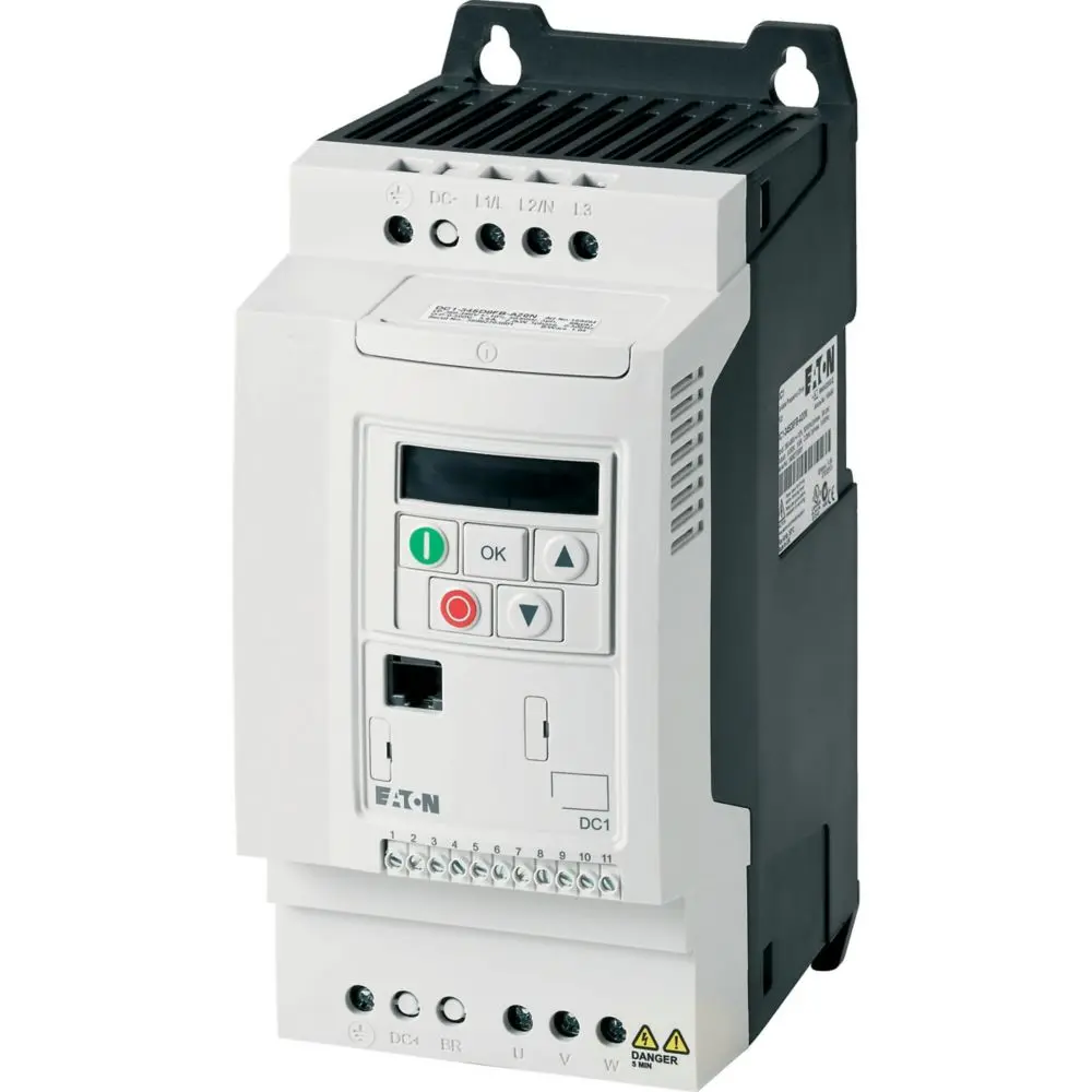 Eaton DC1 3-Phasen Frequenzumrichter 230 V ac 10.5 A 500Hz
