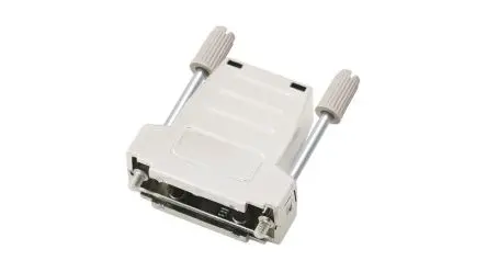 Produktfoto 1 von Encitech Connectors 6260 D-Sub-Gehäuse Eingang oben, 15-polig, Grau, Größe A, aus Polyamid