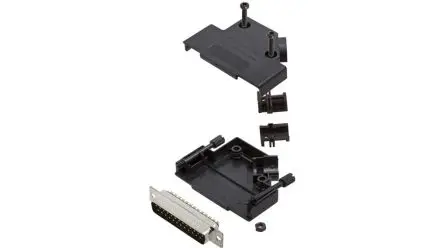 Produktfoto 1 von Encitech Connectors 6355 D-Sub-Hauben für Til kabel, 25 Kontakte, Stecker