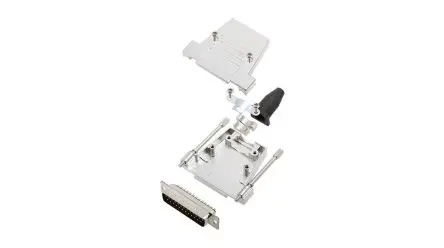 Produktfoto 1 von Encitech Connectors 6355 D-Sub-Hauben für Til kabel, 25 Kontakte, Stecker