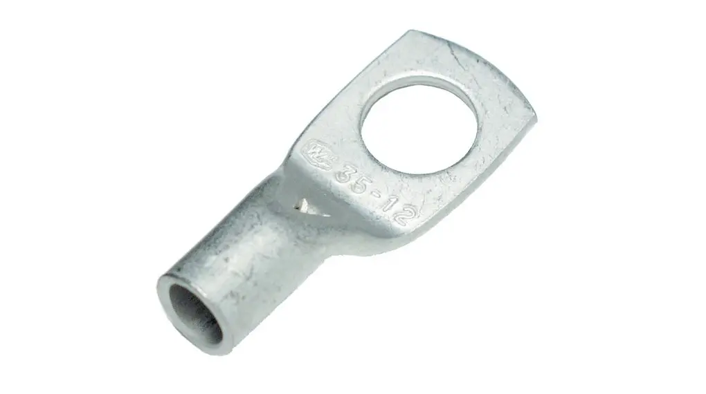 NEMIQ KRT Klemme, Unisoliert 2 AWG, Silber, 2 AWG max.AWG, aussen ø 16 mm, innen ø 13 mm, M12