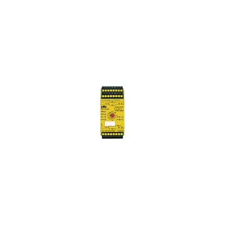 Produktfoto 1 von Pilz 787502 Sicherheitsrelais 24V dc, 4 Sicherheitskontakte, Automatisch und überwacht CCC, UKCA, EN 61000-6-2, CE,