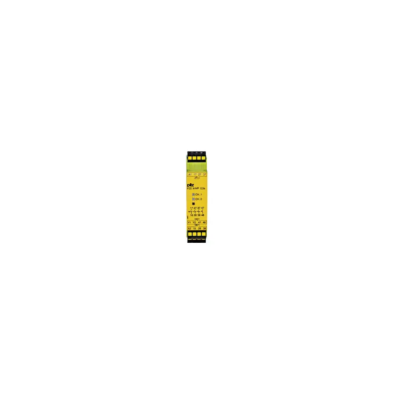 Produktfoto 1 von Pilz 787580 Expansion Module, 24V dc, 1-Kanal, 4 Sicherheitskontakte Sicherheitsrelais