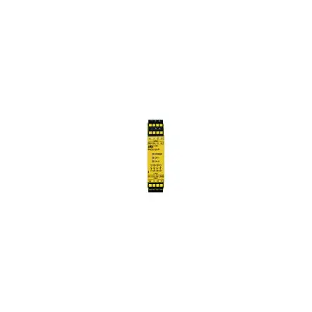 Produktfoto 1 von Pilz 787305 Sicherheitsrelais 24V ac/dc, 3 Sicherheitskontakte, 1 Hilfsschalter, Überwacht EN 61000-6-2, EAC, TÜV, CCC,
