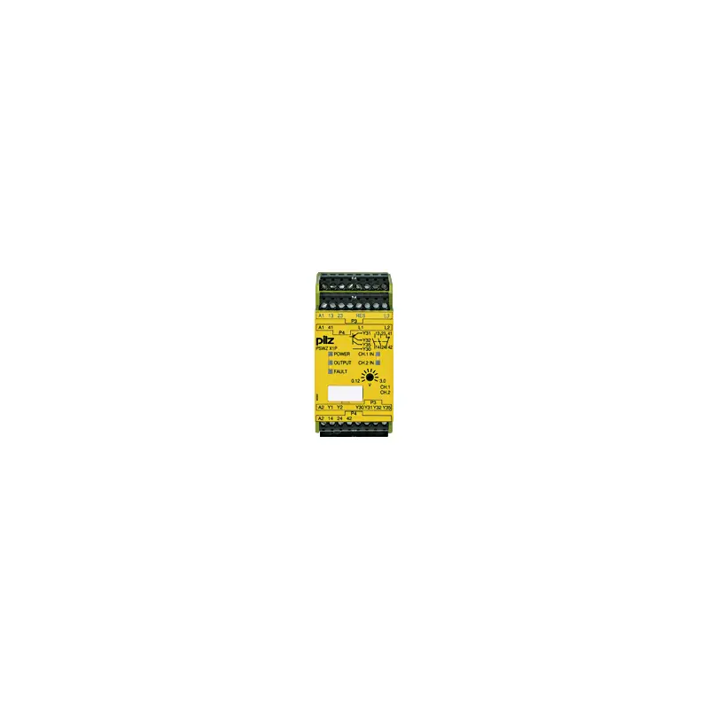 Produktfoto 1 von Pilz 777950 Sicherheitsrelais, 24 → 240V ac/dc, 1, 2-Kanal, 2 Sicherheitskontakte Sicherheitsrelais, 1