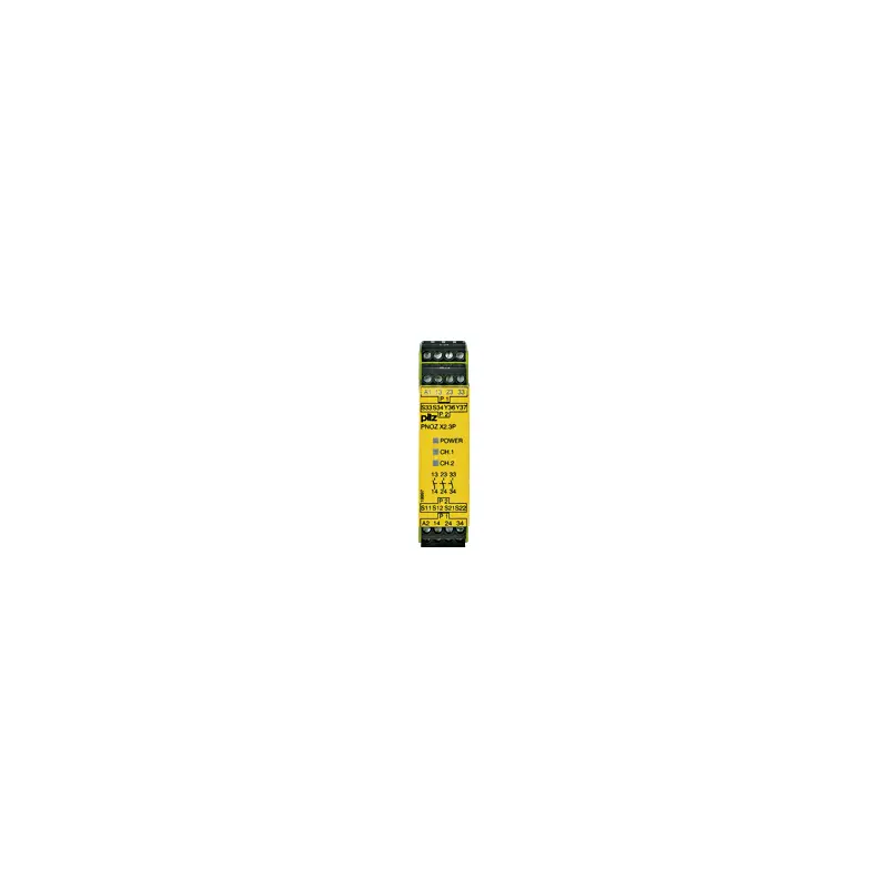 Produktfoto 1 von Pilz 777304 Sicherheitsrelais, 24V ac/dc, 1, 2-Kanal, 3 Sicherheitskontakte Sicherheitsrelais