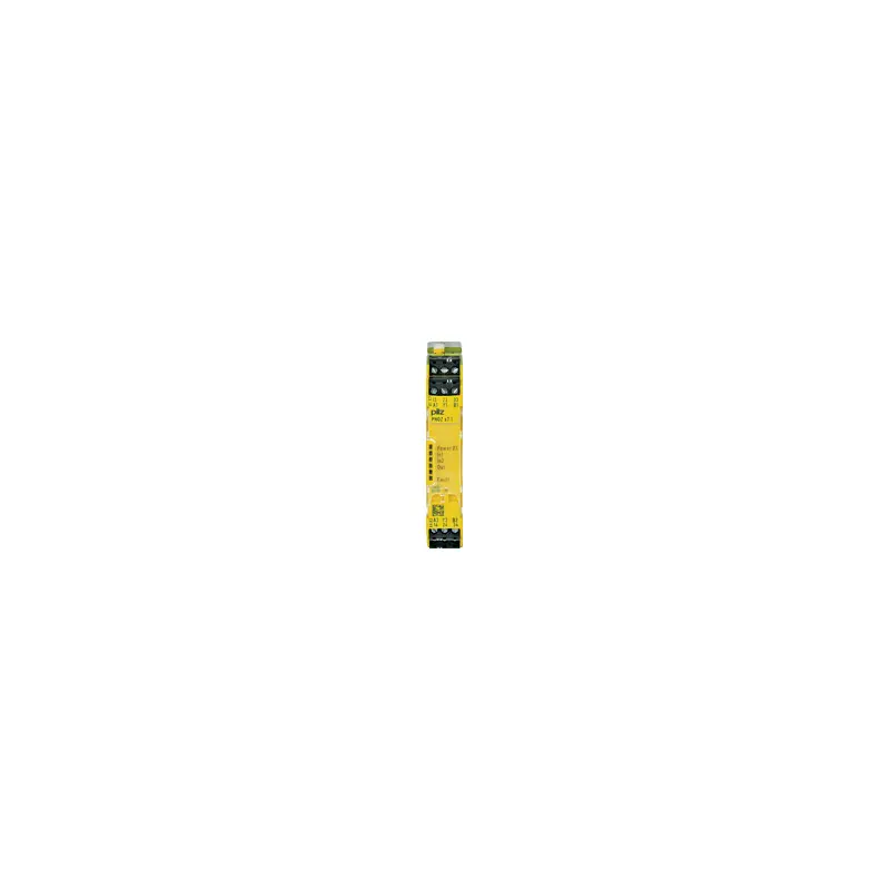 Produktfoto 1 von Pilz 750167 Sicherheitsrelais, 24V dc, 3 Sicherheitskontakte Erweiterungsmodul